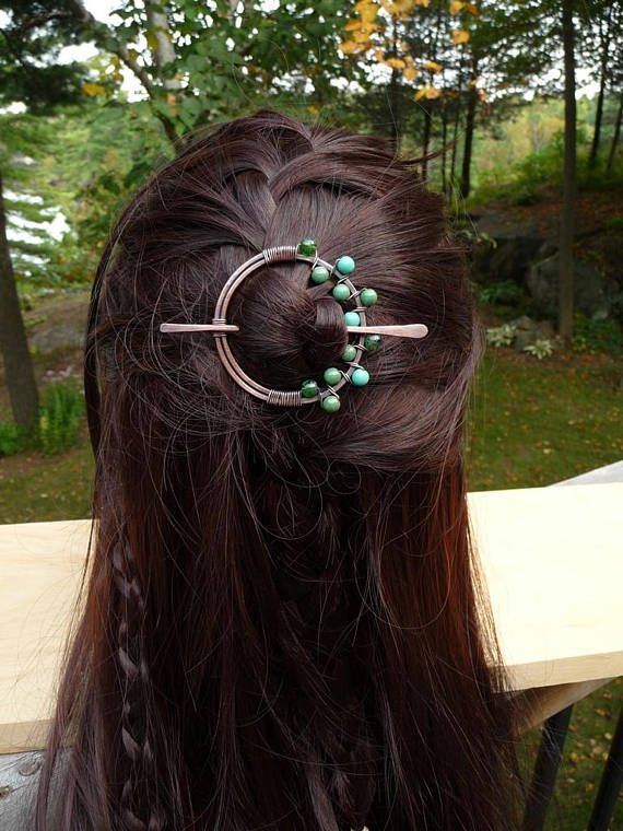 Emera Hair Shawl Pin