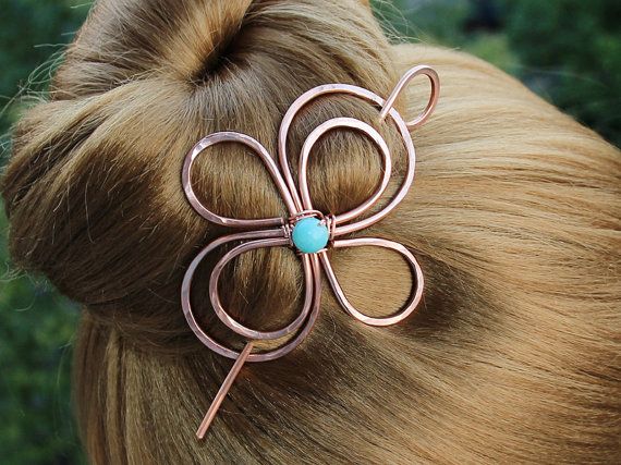 Daisy Hair Shawl Pin