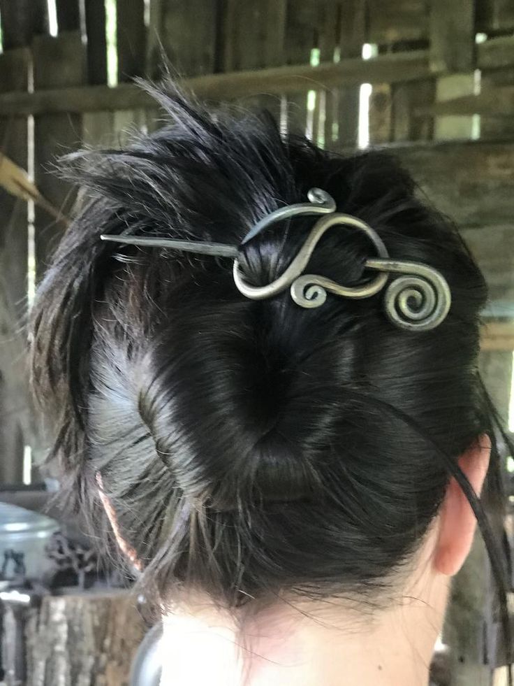 Mini Hair Shawl Pin