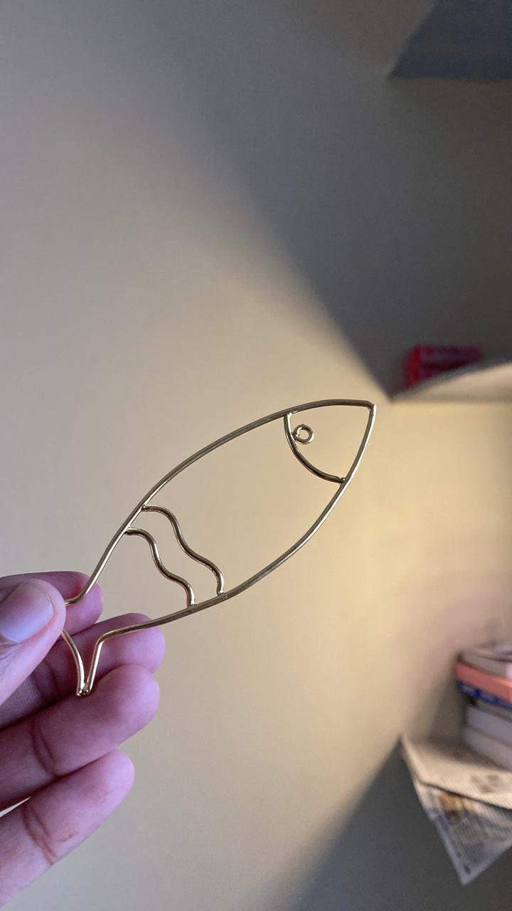 Fish Shawl Pin
