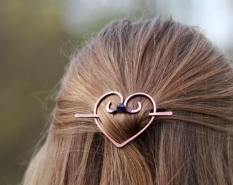 Heart Shawl Pin